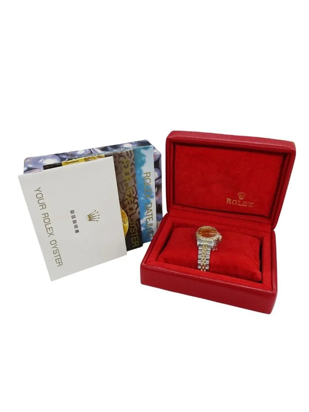 Rolex Datejust Watch Automatic Winding at Stainless Steel Gold YG Combination